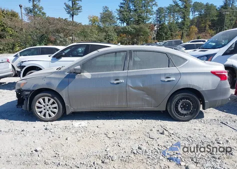 2017 Nissan Sentra Sv из США, поврежденный, VIN 3N1AB7AP3HY279578